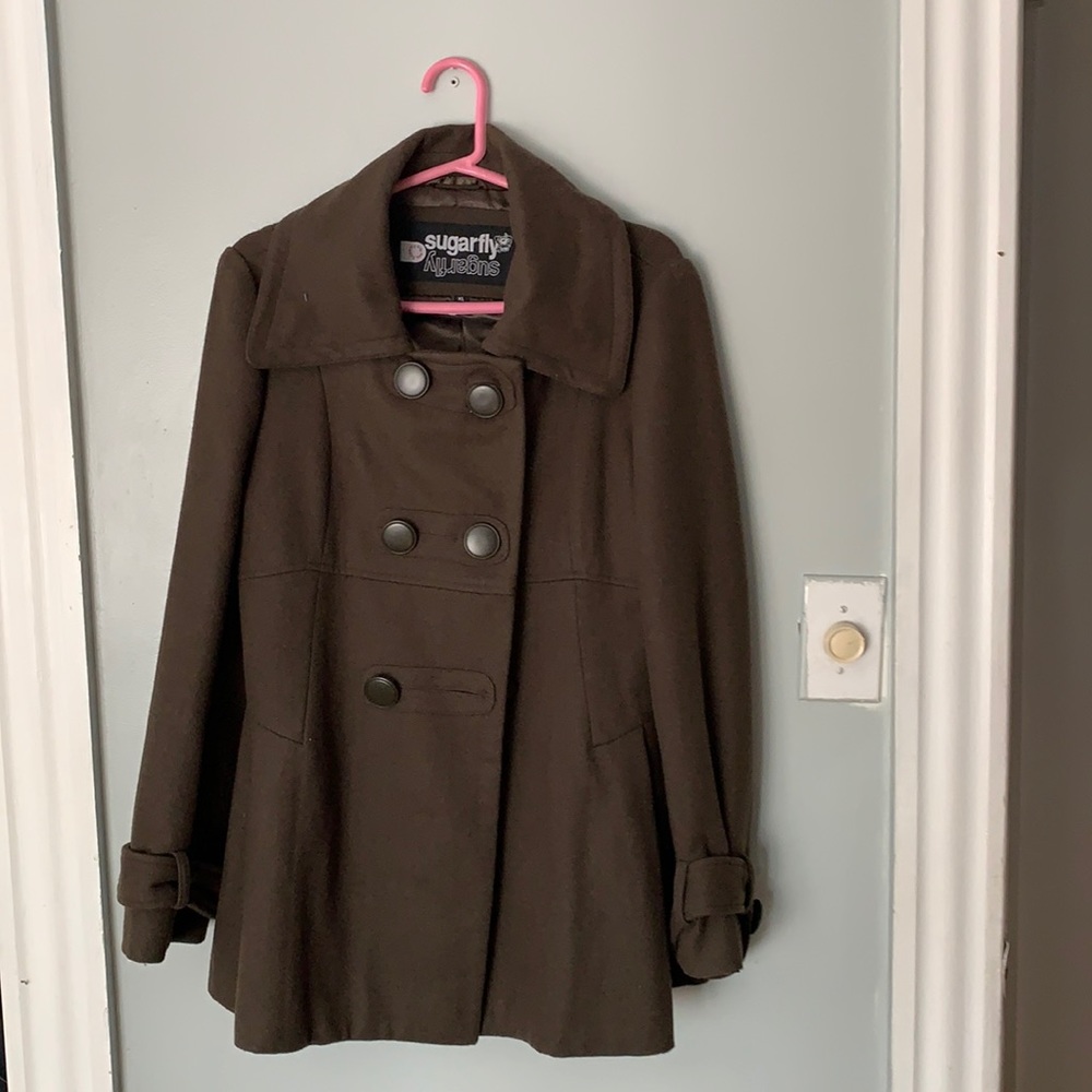 New button down coat